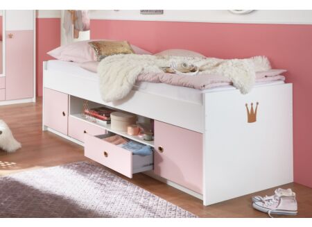 Halfhoogslaper Cindy 90x200cm wit