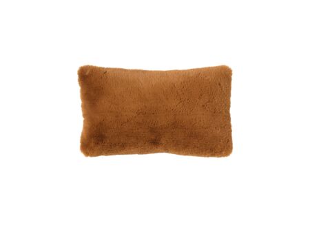 Kussen Zaya 50x30cm - stof - tobacco brown