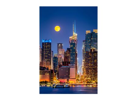 Print op canvas Great city 80x120cm