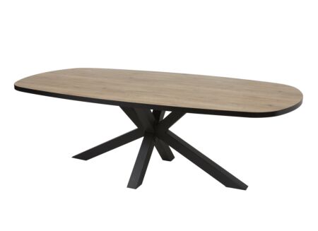 Tafel Otto Piero 230x119cm - meubelplaat - scarlet eik