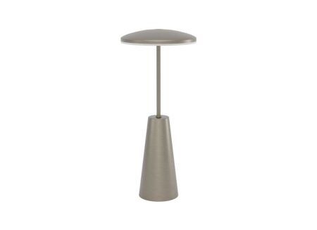 Tafellamp Piccola LED H28cm staal donker brons
