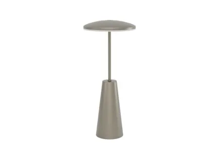 Plus Important - Lampe de table Piccola LED H28cm acier bronze foncé