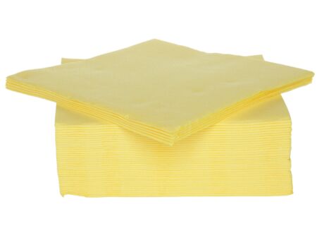 Serviette CT Prof 38x38cm geel 40 stuks