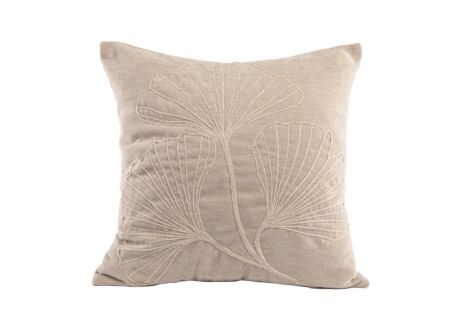 Kussen Julot 45x45cm - stof - zand