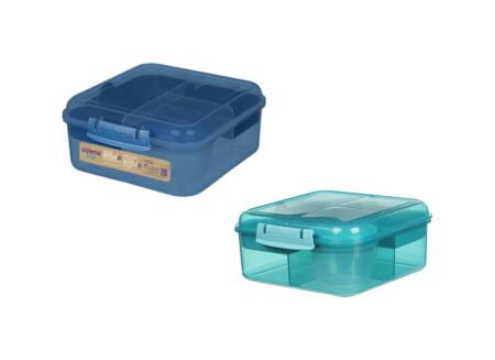 Lunchbox 1,25L blauw groen