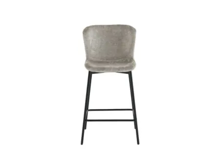 Aperçu - Chaise de bar Solace HA65cm - tissu - taupe