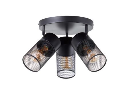 Opbouwspot Kamolo met 3 spots 40W E27
