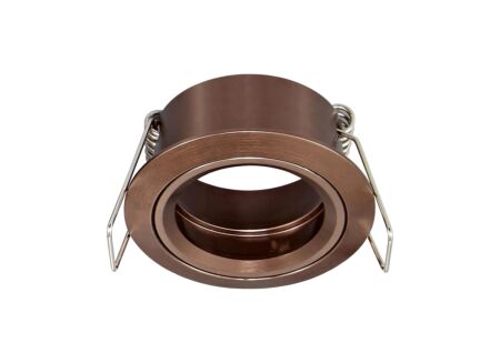 Inbouwspot MR11 - aluminium - brons