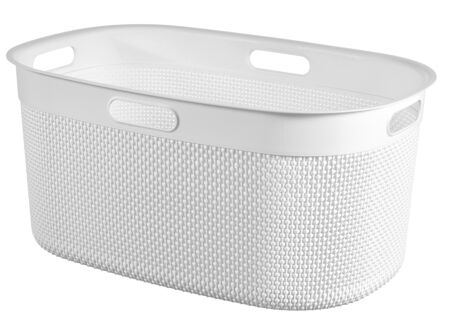 Wasmand Filo 59x39x27cm 45L wit