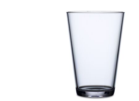 Glas Flow 27cl  - kunststof - transparant