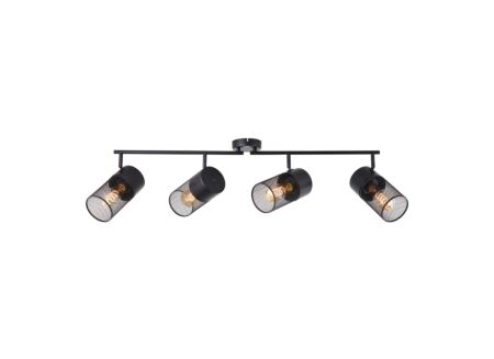 Opbouwspot Kamolo met 4 spots 4x40W E27