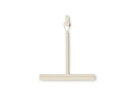 Douchewissers ReNew met deurhaak 24x26cm - silicone - soft beige