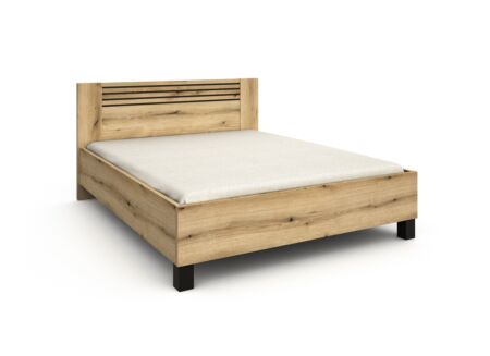 Bed Kato 160x200cm - melamine - etna eik