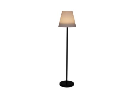 Staande lamp Rony LED H150cm - metaal/kunststof - wit