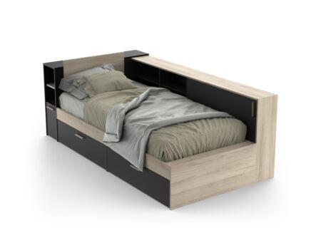 Bed Life 90x190/200cm met opbergruimte