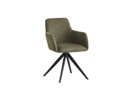 Draaistoel Sirius 57x60x83cm - stof - groen