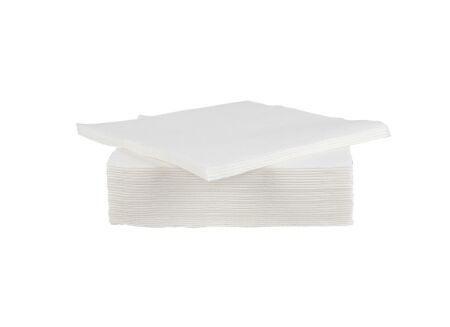Serviette CT Prof 38x38cm wit, 40 stuks