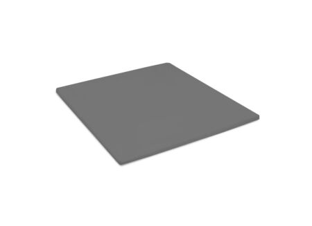 Hoeslaken topper 140x200/160x220cm katoen grijs