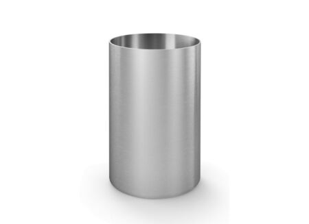 Beker Cupa Ø8x12cm - roestvrij staal - zilver