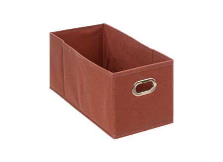 Opbergbox 31x15x15cm terracotta