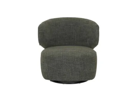 Aperçu - Fauteuil pivotant 80x81x70cm - coton - chacha vert
