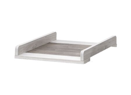 Luiertafel Opzetstuk  71x56x9,5cm - decor - white oak