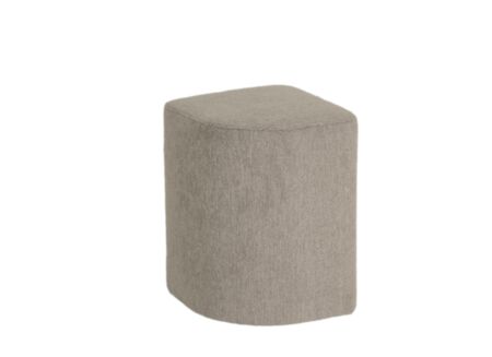 Poef Sereno Triango  Ø33cm - stof - groen