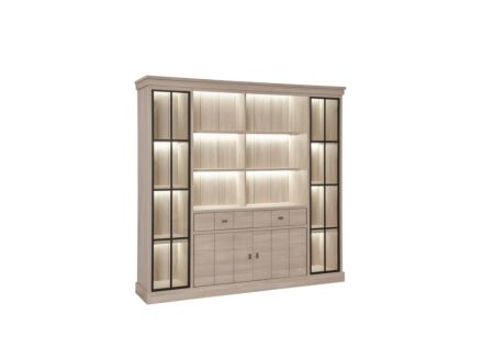 Buffetkast 216cm - decor - beige