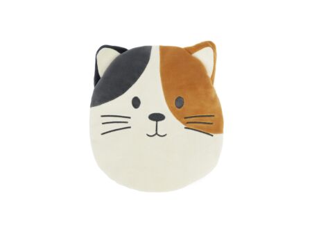 Kersenpitkussen Kitty 22x25cm wit