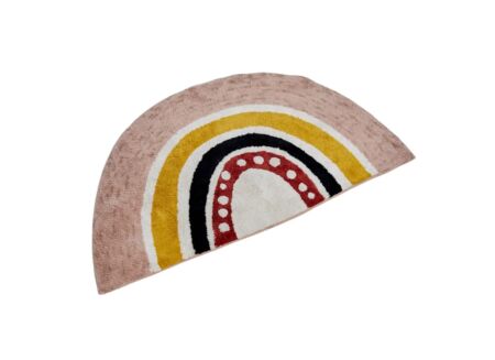 Kindertapijt Regenboog 100x58cm - katoen - multicolor
