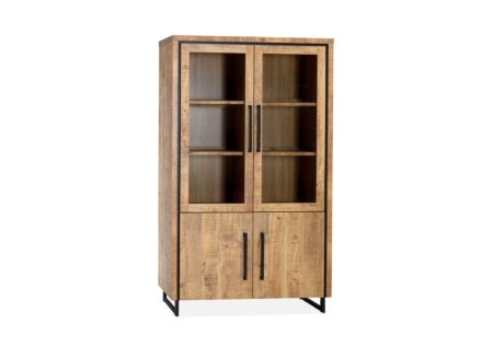 Vitrinekast Rimini 118cm - lamulux - mango