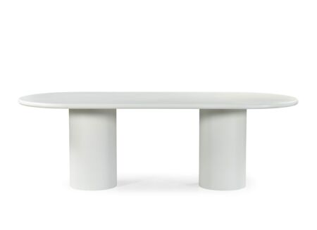 Tafel Aspen  240x100cm - decor - cement wit