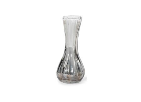 Vaas Ø5x13cm - glas - smoke