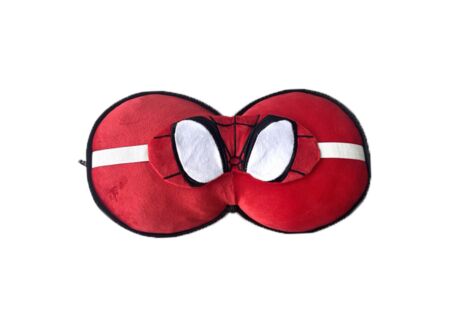 Nekkussen Spiderman met masker - stof - rood