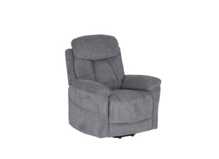 Relaxzetel Porter elektrisch stof grijs