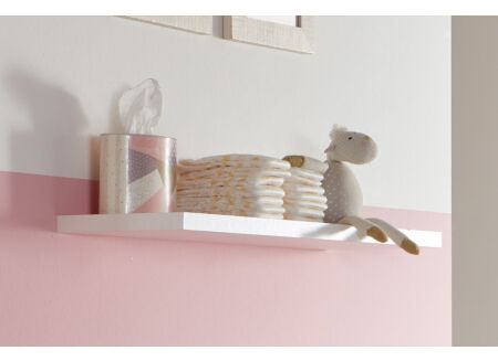 Wandplank Cindy 75x24x9cm wit