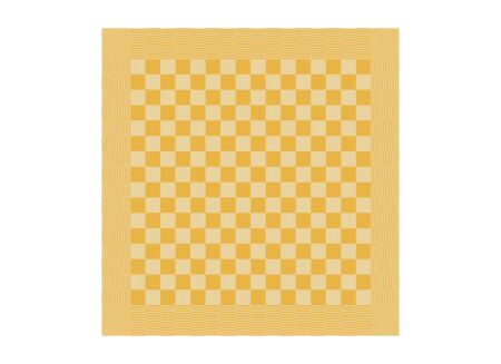 Essuie de vaisselle BBQ 65x65cm - coton - ochre