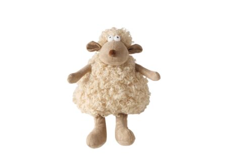 Deurstopper Hylda H29cm - polyester - bruin