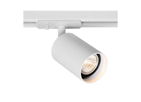 Opbouwspot GU10 - aluminium - wit