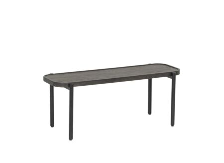 Salontafel Trip 90x35cm - decor & laminaat - zwart