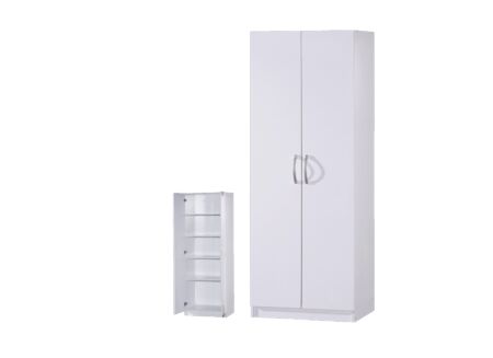 Opbergkast 60cm - decor - snow white
