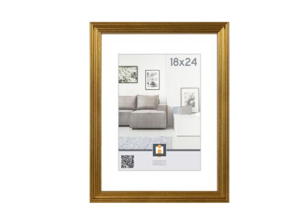 Fotokader Salerno 24x18cm - kunststof - goud