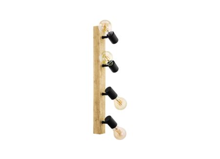 Opbouwspot Townshend met 4 spots 60W E27
