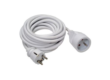 Verlengkabel 5m wit
