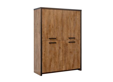 Barkast Esther 116cm - decor - industrial oak