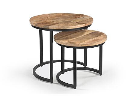 Bijzettafel Ines Ø50cm set van 2