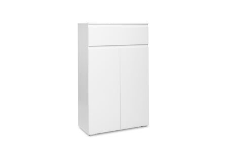 Kast Image 3 80x40x131cm - melamine - wit