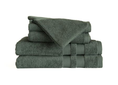 Handdoek Katharina 50x100cm moss