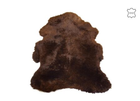 Schapenvacht 71x107cm - bruin