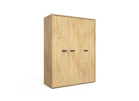 Kleerkast Lina 150x63x200cm - decor - artisanale eik